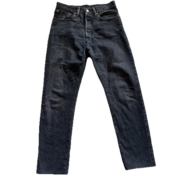 Vintage Other - DOUBLE RL STRETCH SELVEDGE RRL VINTAGE STRAIGHT LEG BLACK JEANS 28 Trendy